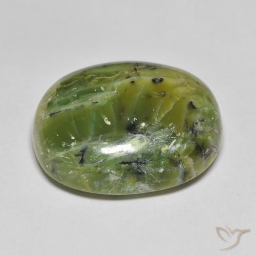 Opale Verde medio naturale da 25.34 ct, Cuscino, Opaco