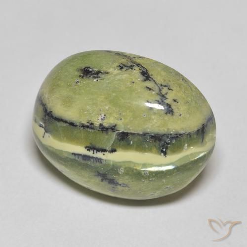 Opale Terra Verde naturale da 11.81 ct, Ovale, Opaco