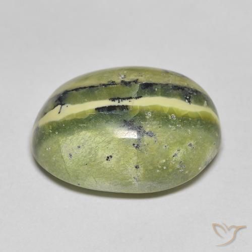 Opale Terra Verde naturale da 11.81 ct, Ovale, Opaco