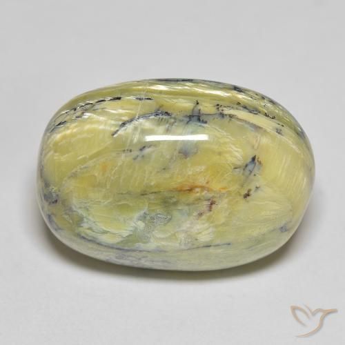 20.70ct Naturale Verde medio Opale, Ovale, Opaco