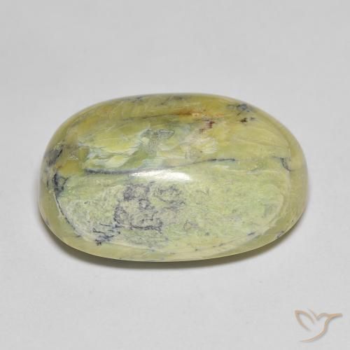 Opale Verde medio naturale da 20.70 ct, Ovale, Opaco