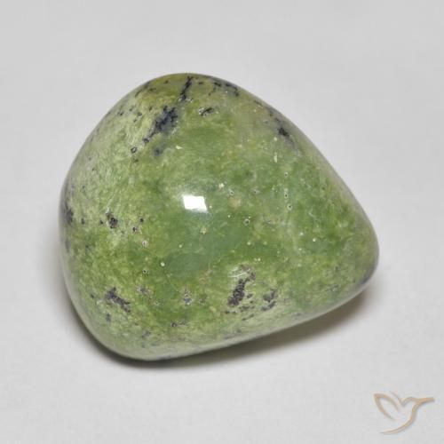 Opale Verde terroso naturale da 9.03 ct, Forma a pera, Opaco