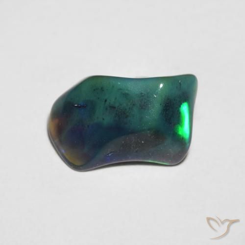 Opale Multicolore naturale da 0.96 ct, Taglio a fantasia, Traslucido