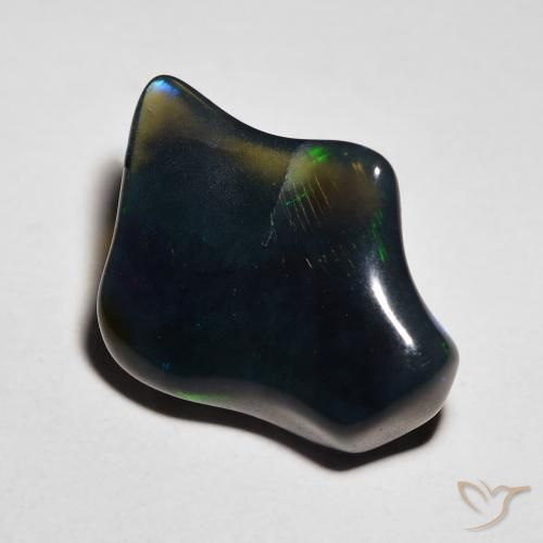 Opale Multicolore naturale da 5.14 ct, Taglio a fantasia, Traslucido