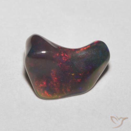 0.83ct Naturale Multicolore Opale, Taglio a fantasia, Traslucido
