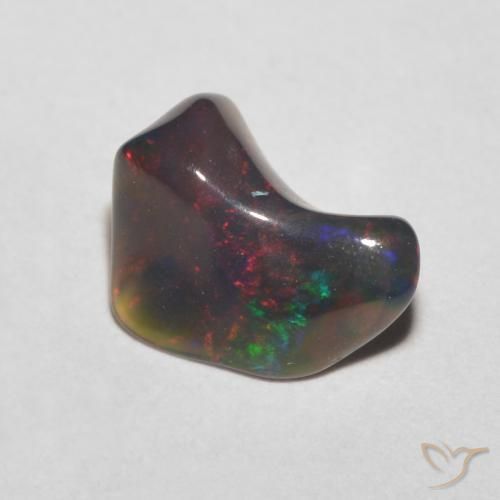 Opale Multicolore naturale da 0.83 ct, Taglio a fantasia, Traslucido