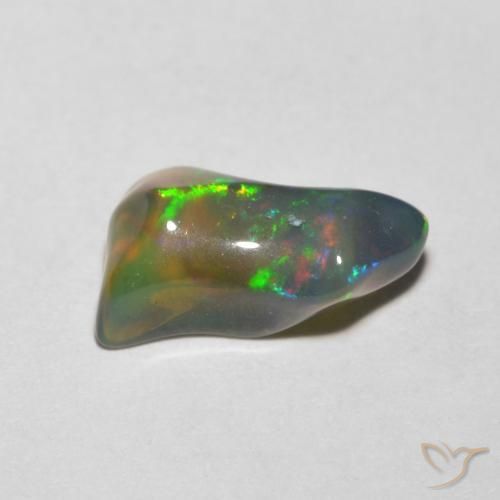 Opale Multicolore naturale da 1.45 ct, Taglio a fantasia, Traslucido