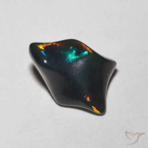 1.64ct Naturale Multicolore Opale, Taglio a fantasia, Traslucido