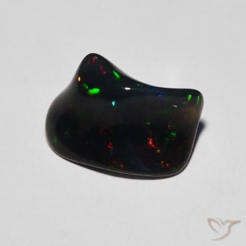 Opale Multicolore naturale da 2.51 ct, Taglio a fantasia, Traslucido