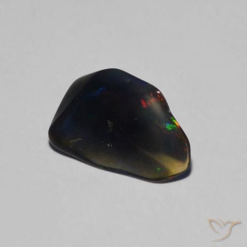 0.49ct Naturale Multicolore Opale, Taglio a fantasia, Traslucido