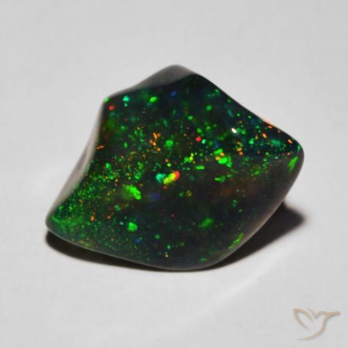 2.36ct Naturale Multicolore Opale, Taglio a fantasia, Traslucido