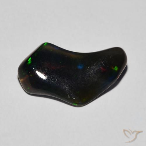 Opale Multicolore naturale da 1.11 ct, Taglio a fantasia, Traslucido