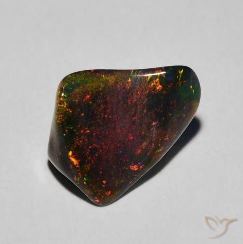 1.54ct Naturale Multicolore Opale, Taglio a fantasia, Traslucido