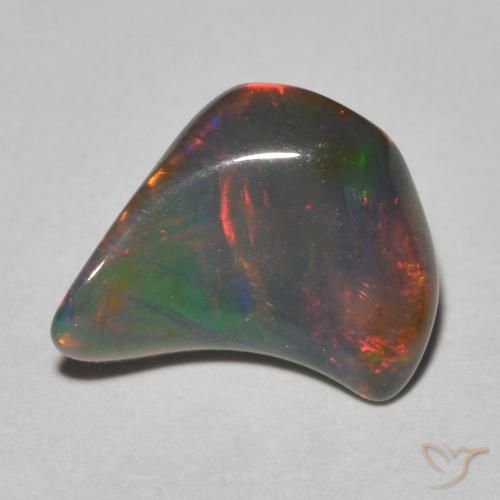 Opale Multicolore naturale da 2.21 ct, Taglio a fantasia, Traslucido