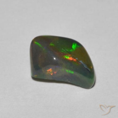 Opale Multicolore naturale da 1.05 ct, Taglio a fantasia, Traslucido