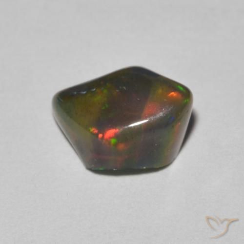 Opale Multicolore naturale da 1.05 ct, Taglio a fantasia, Traslucido
