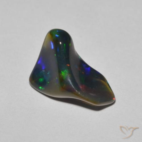 Opale Multicolore naturale da 1.82 ct, Taglio a fantasia, Traslucido