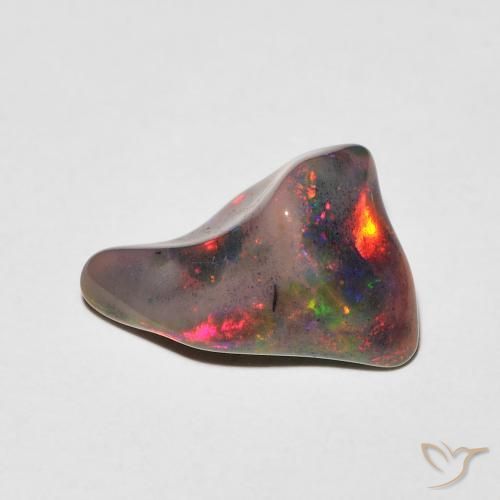 Opale Multicolore naturale da 1.85 ct, Taglio a fantasia, Traslucido