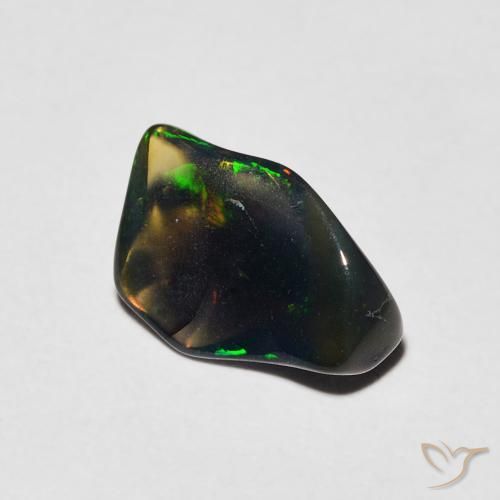Opale Multicolore naturale da 0.74 ct, Taglio a fantasia, Traslucido