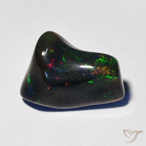 3.34ct Naturale Multicolore Opale, Taglio a fantasia, Traslucido