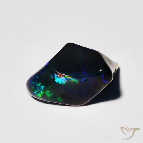 Opale Multicolore naturale da 1.30 ct, Taglio a fantasia, Traslucido