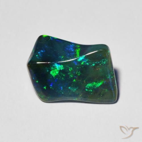 1.97ct Naturale Multicolore Opale, Taglio a fantasia, Traslucido