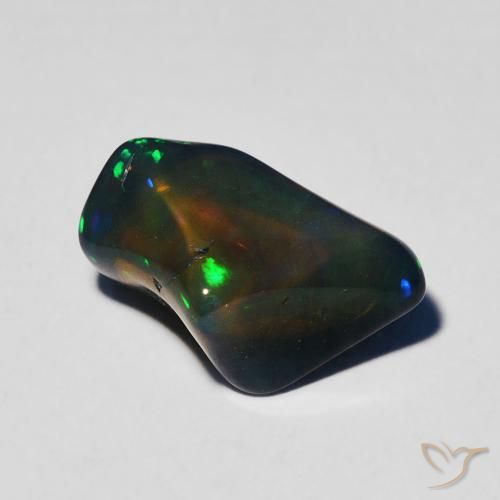 Opale Multicolore naturale da 2.35 ct, Taglio a fantasia, Traslucido
