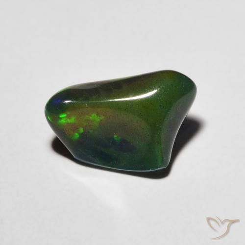 Opale Multicolore naturale da 1.60 ct, Taglio a fantasia, Traslucido
