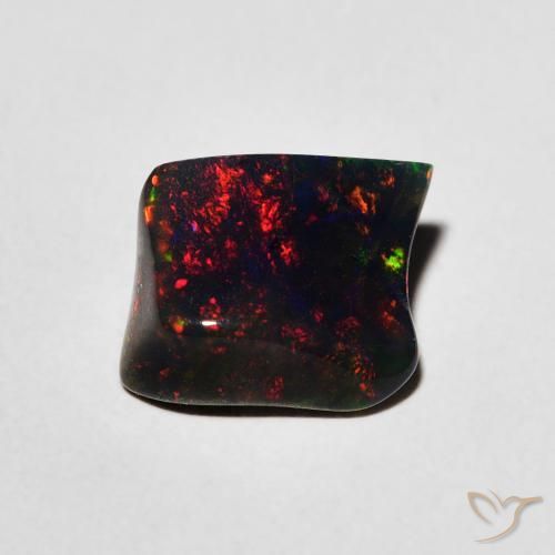 Opale Multicolore naturale da 1.09 ct, Taglio a fantasia, Traslucido