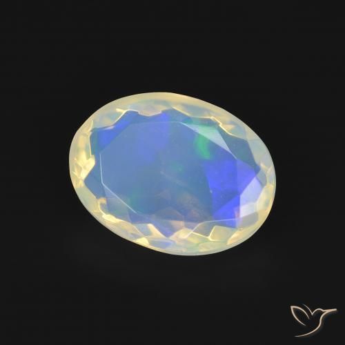 Opale Multicolore naturale da 2.32 ct, Ovale, Trasparente