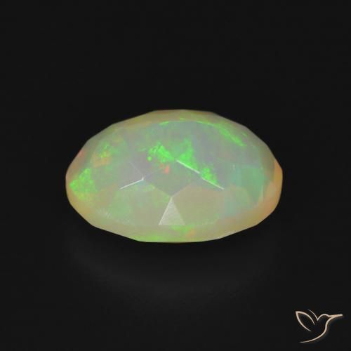 Opale Multicolore naturale da 1.70 ct, Ovale, Trasparente