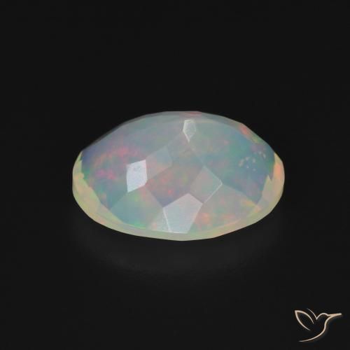Opale Multicolore naturale da 1.51 ct, Ovale, Trasparente