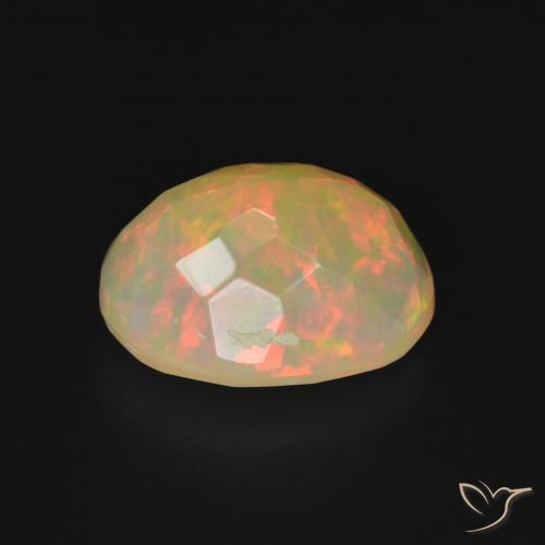 Opale Multicolore naturale da 2.18 ct, Ovale, Trasparente