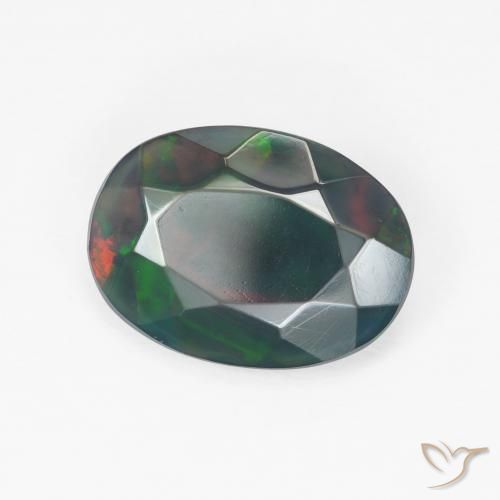Opale Multicolore naturale da 1.93 ct, Ovale, Opaco