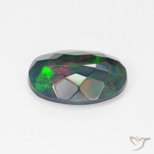 Opale Multicolore naturale da 1.93 ct, Ovale, Opaco