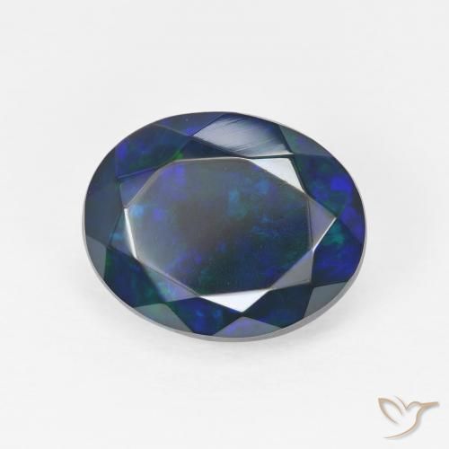 Opale Multicolore naturale da 2.92 ct, Ovale, Opaco
