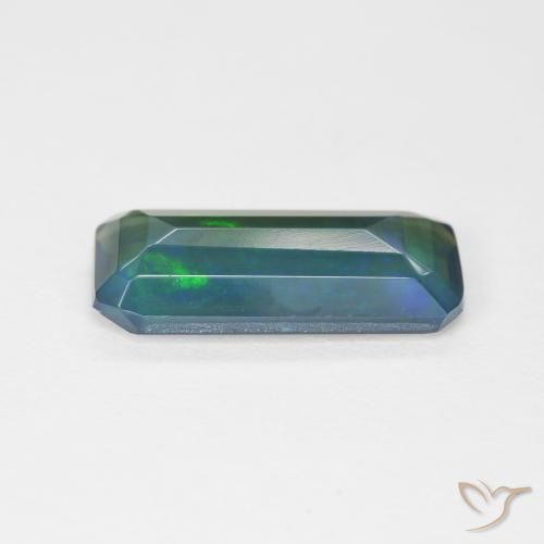 Opale Multicolore naturale da 2.36 ct, Ottagonale / Taglio smeraldo, Trasparente