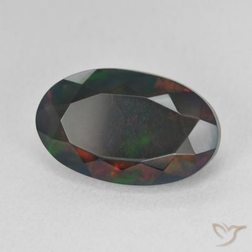 Opale Multicolore naturale da 4.05 ct, Ovale, Opaco