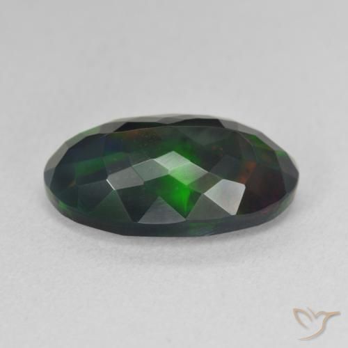 Opale Multicolore naturale da 4.05 ct, Ovale, Opaco