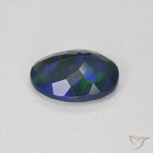 Opale Multicolore naturale da 1.35 ct, Ovale, Trasparente