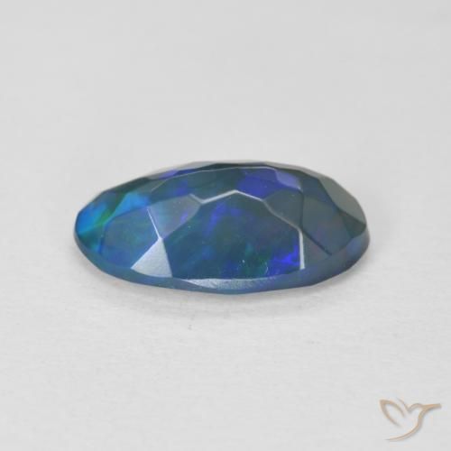 Opale Multicolore naturale da 1.12 ct, Ovale, Trasparente
