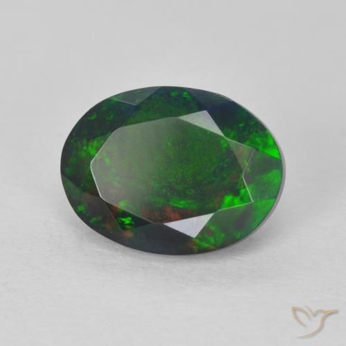 Opale Multicolore naturale da 1.70 ct, Ovale, Traslucido