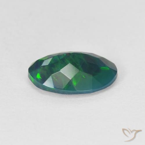 Opale Multicolore naturale da 1.09 ct, Ovale, Trasparente