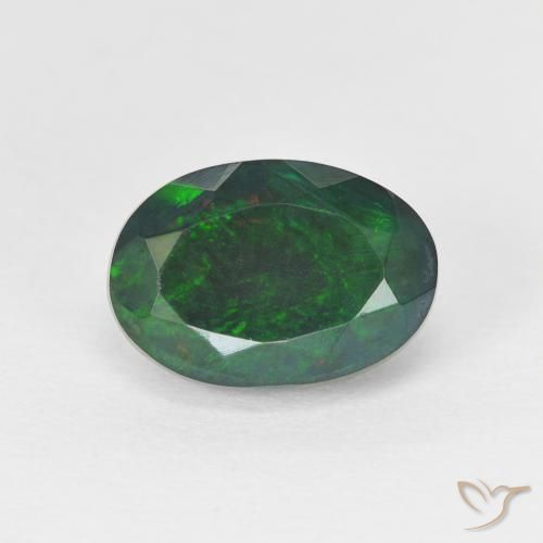 1.92ct Naturale Multicolore Opale, Ovale, Traslucido