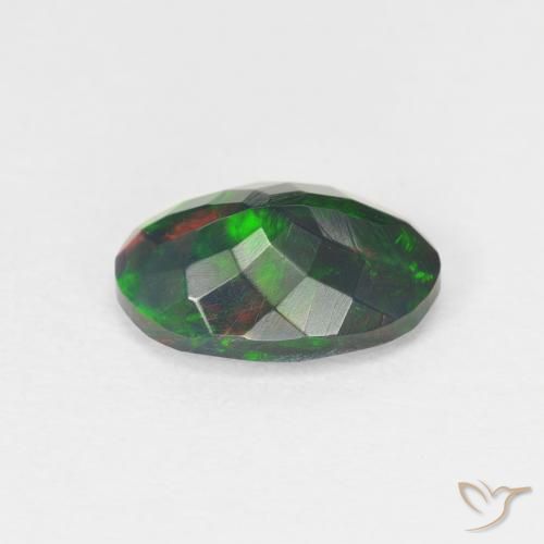 Opale Multicolore naturale da 1.05 ct, Ovale, Trasparente