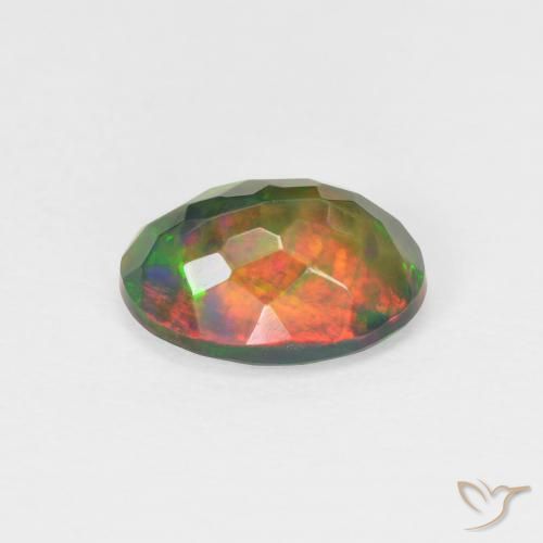 Opale Multicolore naturale da 1.65 ct, Ovale, Traslucido