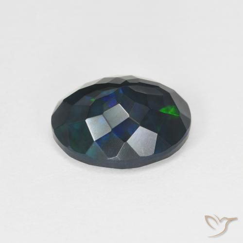 Opale Multicolore naturale da 2.02 ct, Ovale, Traslucido