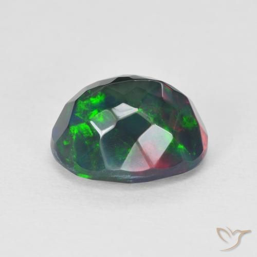 Opale Multicolore naturale da 2.24 ct, Ovale, Traslucido