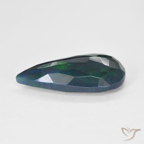 Opale Multicolore naturale da 3.48 ct, Forma a pera, Traslucido