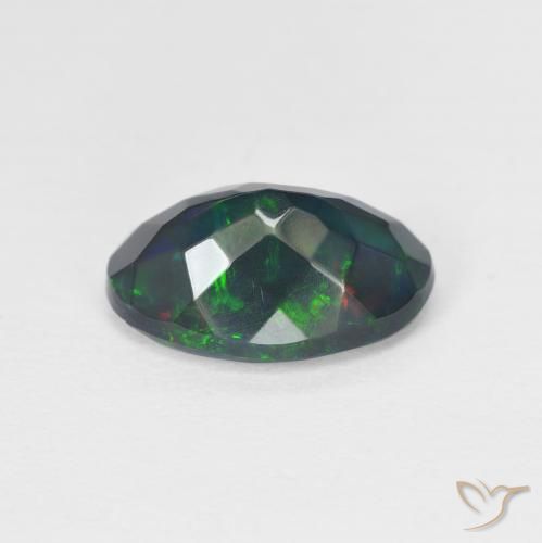 Opale Multicolore naturale da 1.62 ct, Ovale, Traslucido